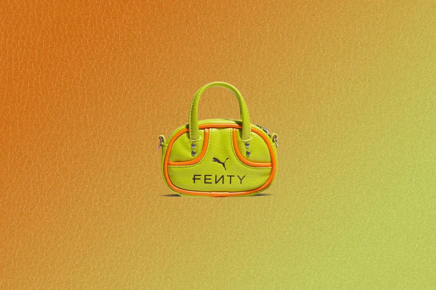 Puma x Fenty Pocket Grip Bag - Lime Sheen/Pumpkin Pie