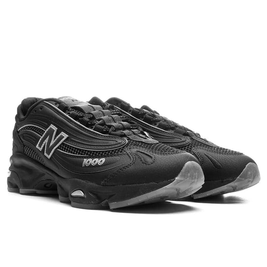 1000 - Black/White/Silver Metallic