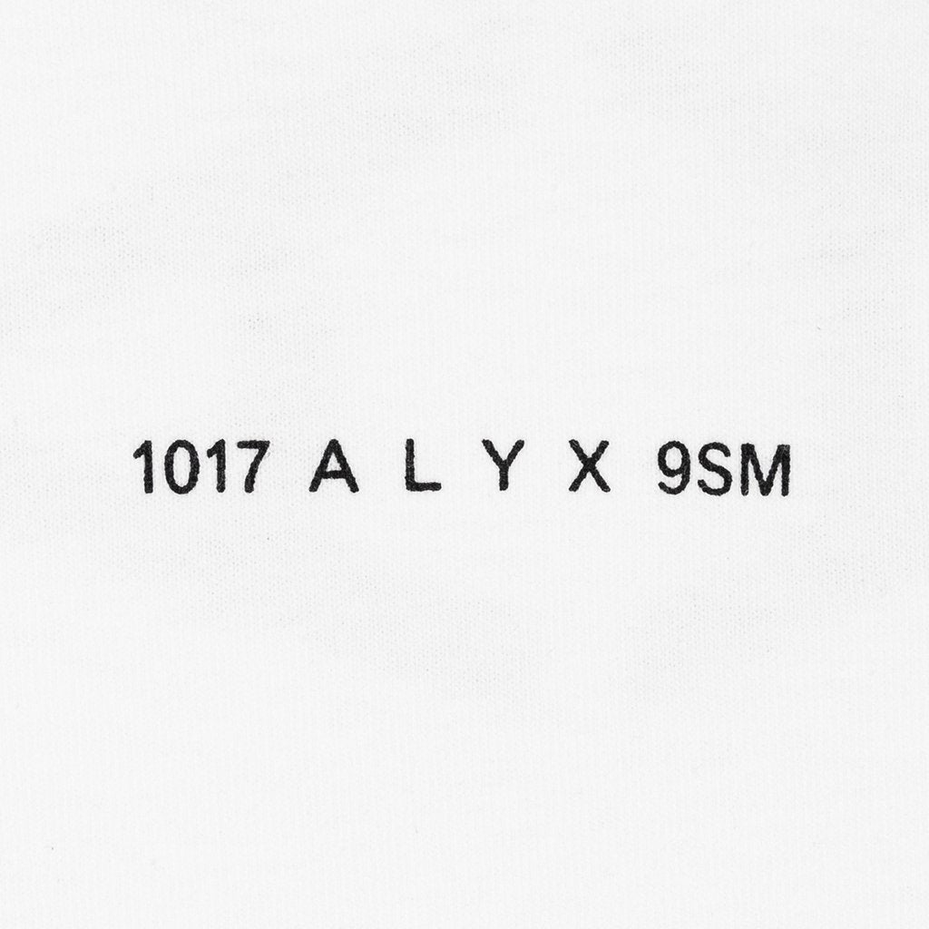 1017 9SM "A" Sphere S/S Tee - White