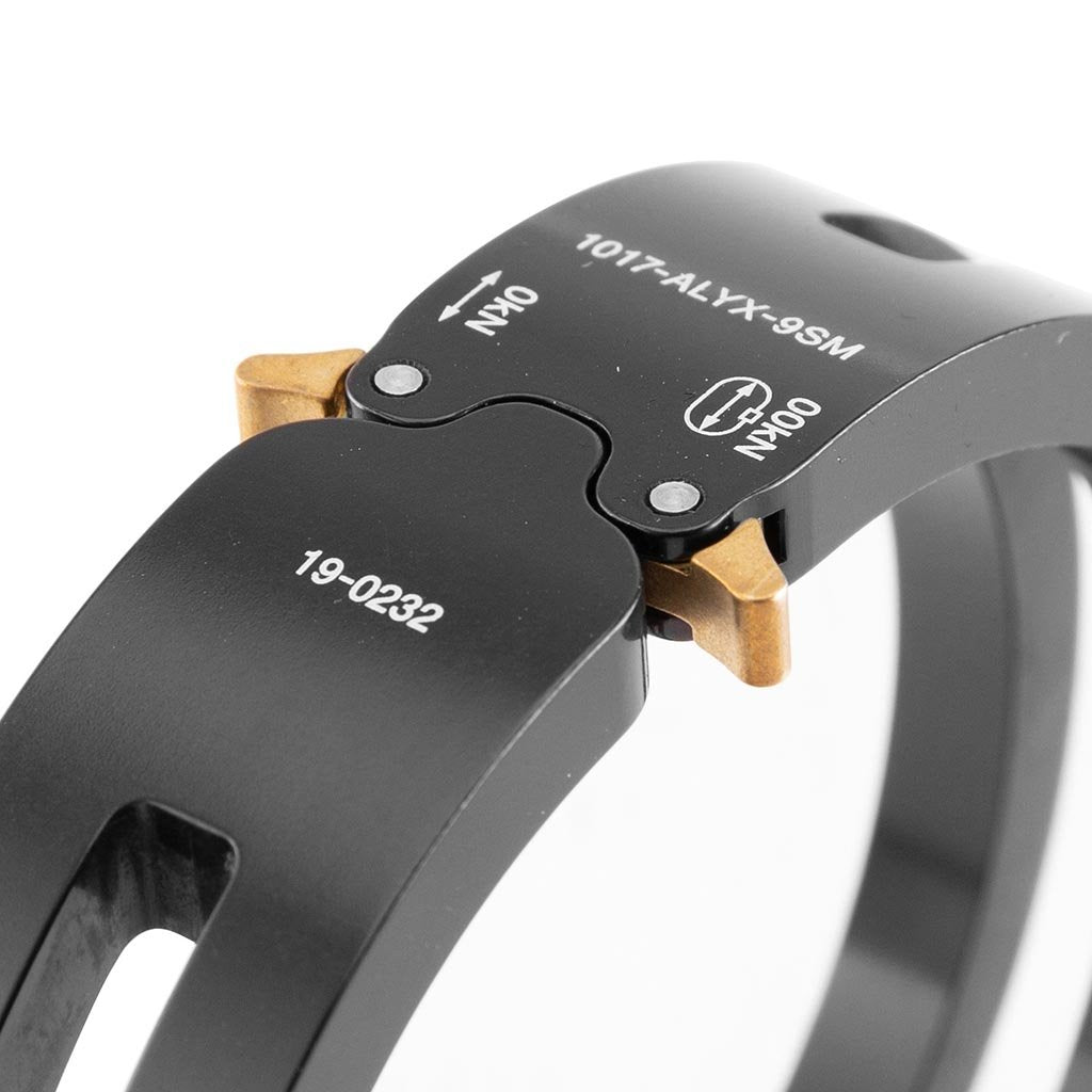 1017 9SM Buckle Bracelet 12 - Black