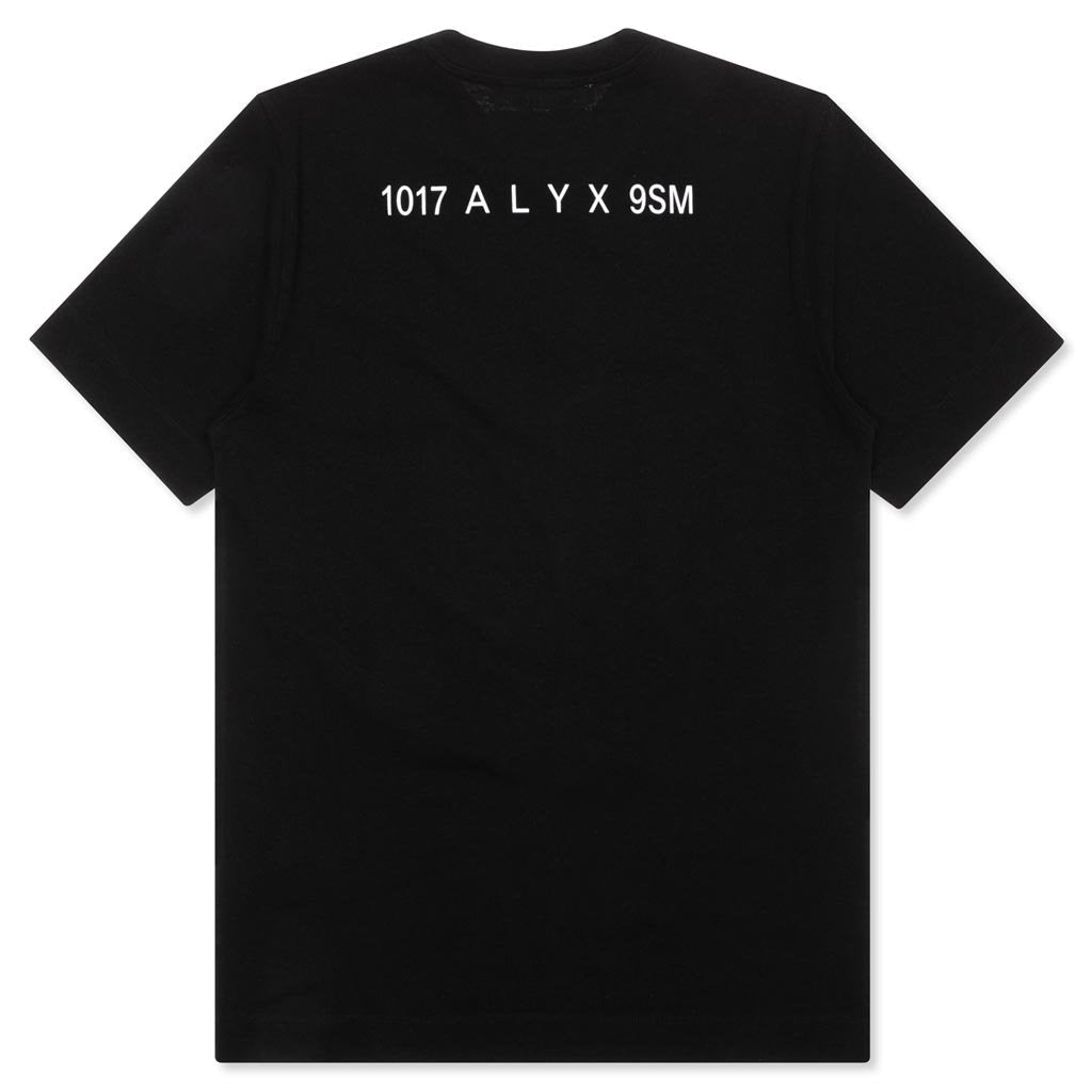 1017 9SM Serigraphic Logo S/S Tee - Black