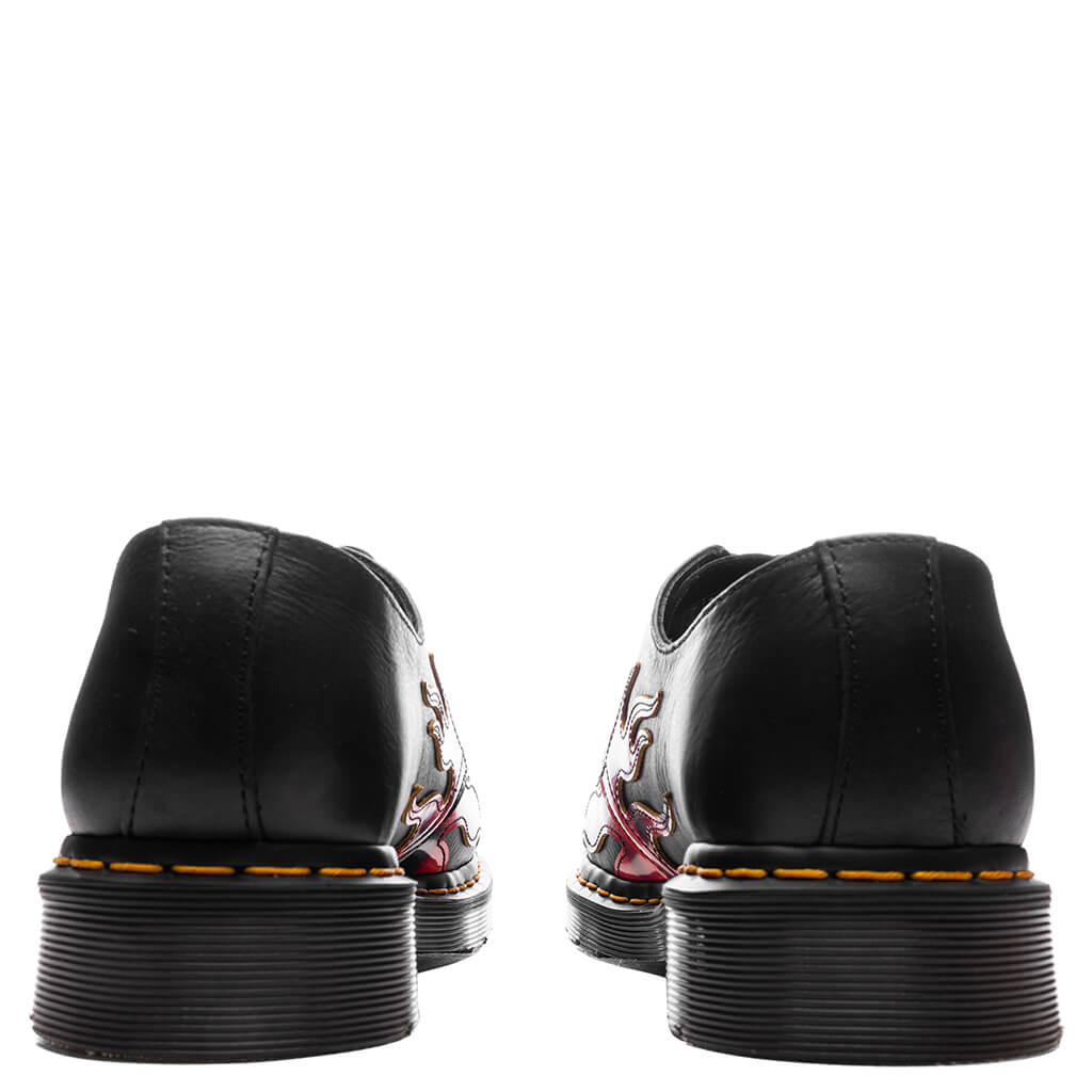 1461 Flame - Black/Vibrant Red/Dms Yellow