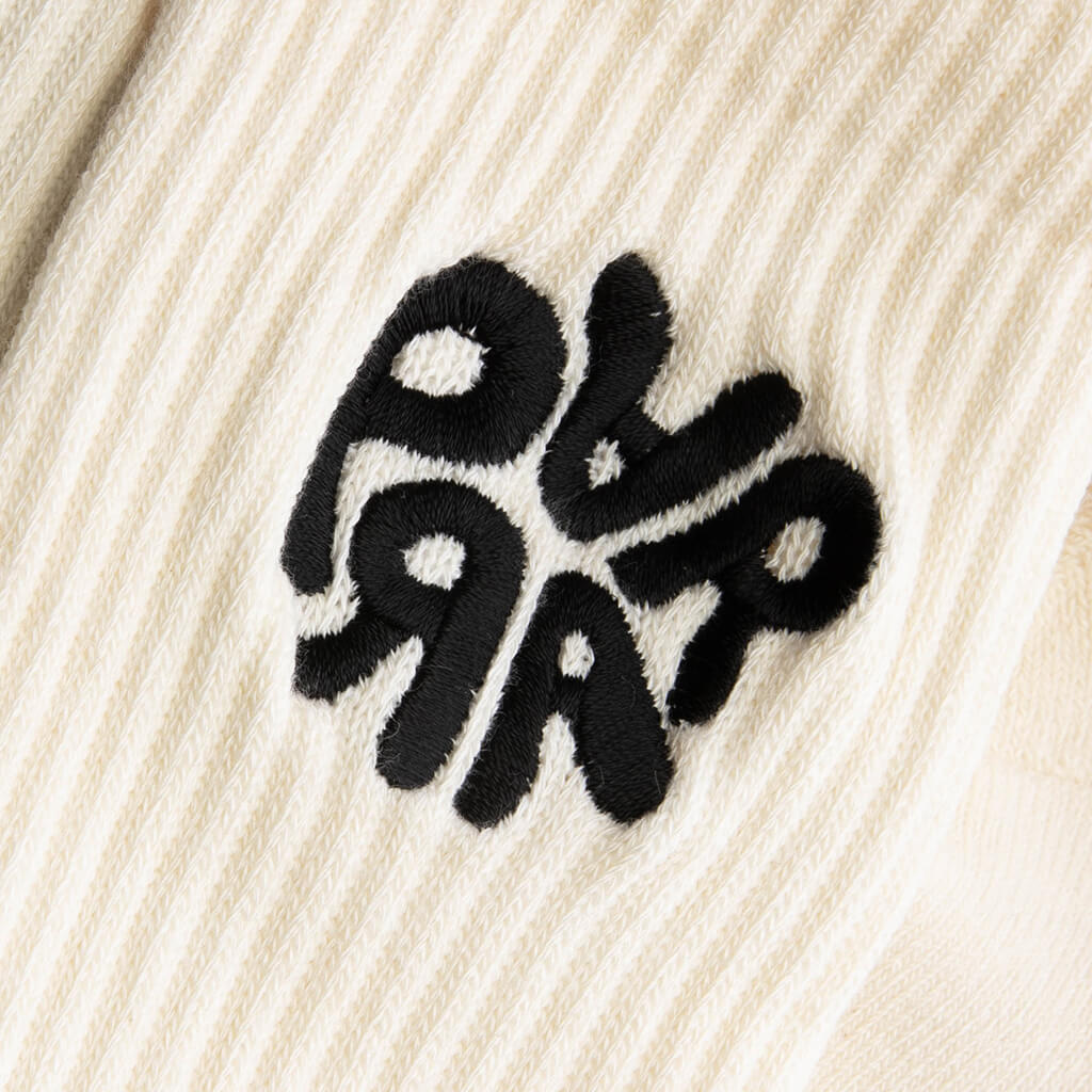 1976 Logo Crew Socks - Off White