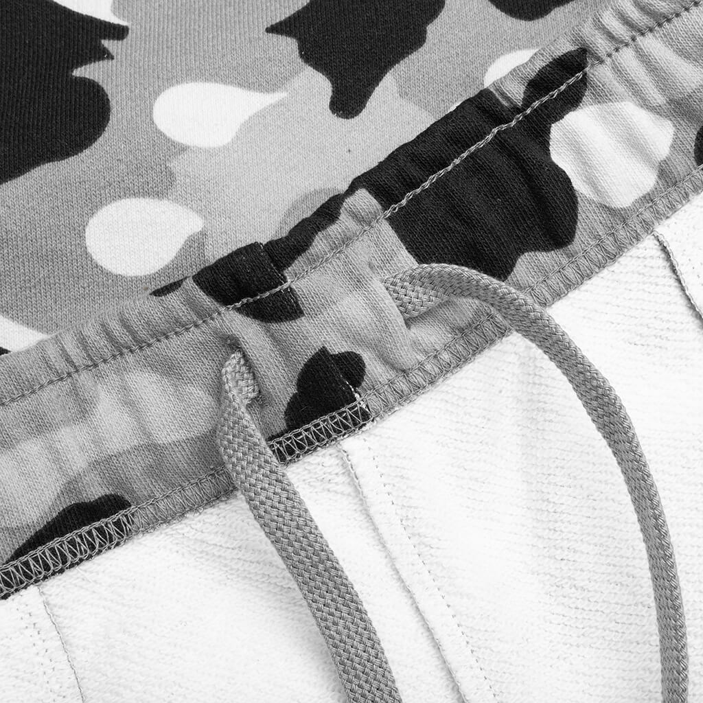 1ST Camo Shark Regular Fit Sweat Shorts - Gray