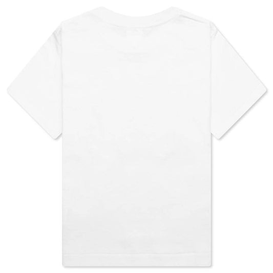 1st Camo College Tee - White/Green