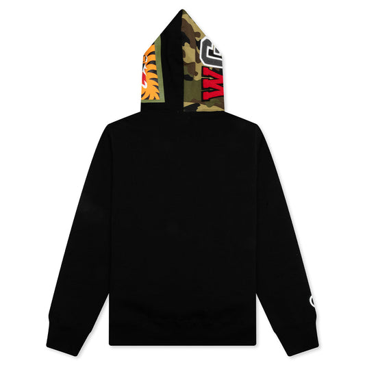 1st Shark Full Zip Hoodie - Black