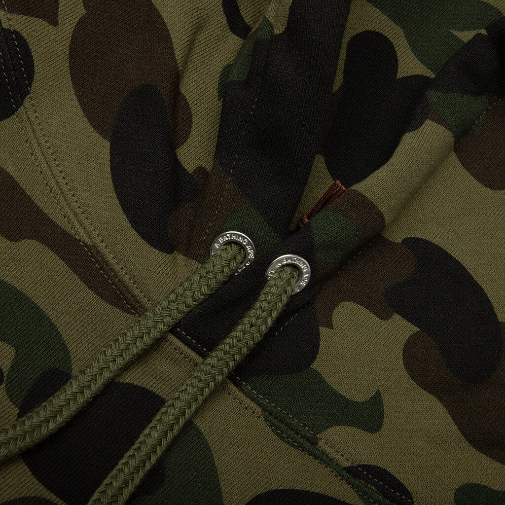 1st Camo Bape Pullover Hoodie - Green