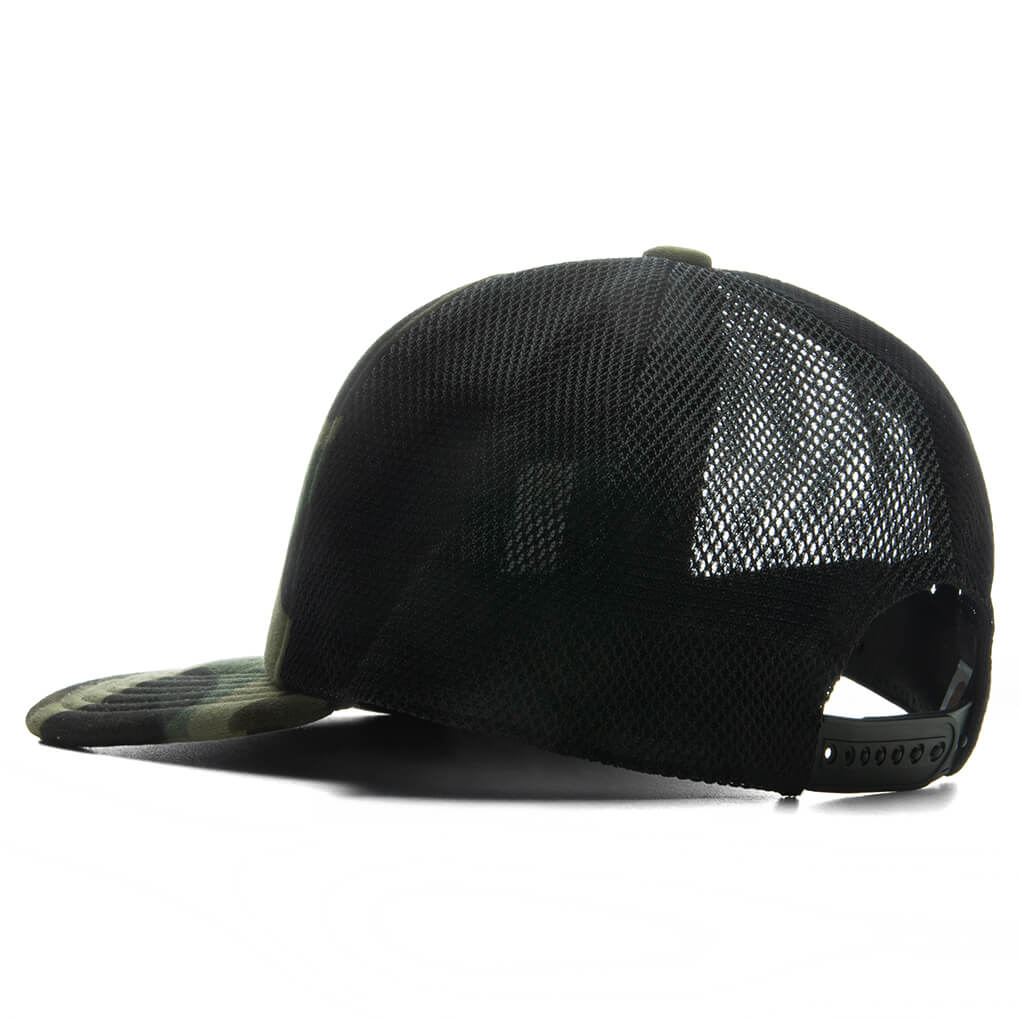 1st Camo College Mesh Cap - Green