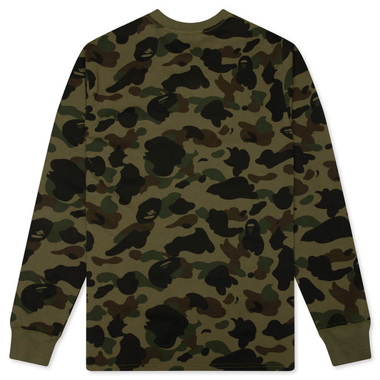 1st Camo One Point L/S Tee - Green