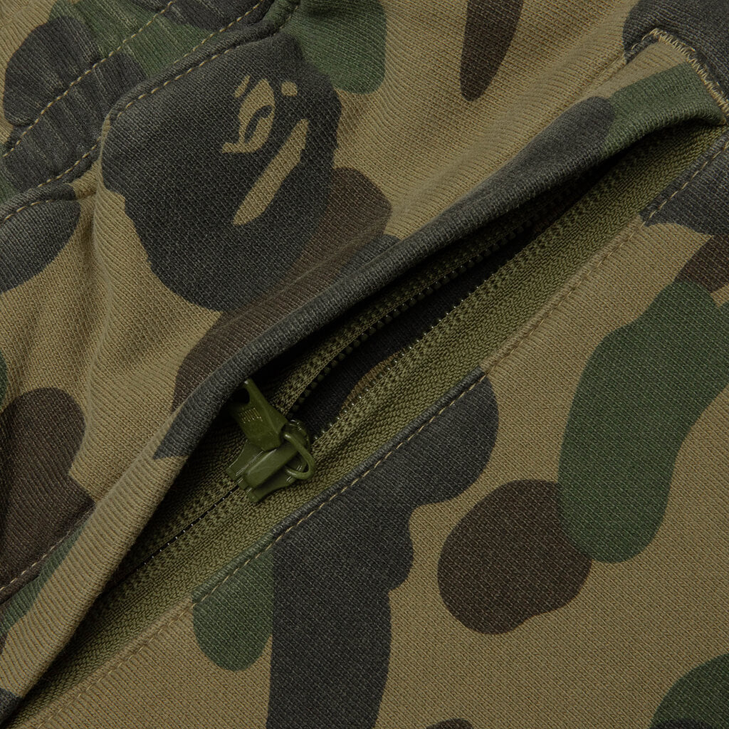1st Camo One Point Relaxed Fit Sweat Pants - Green