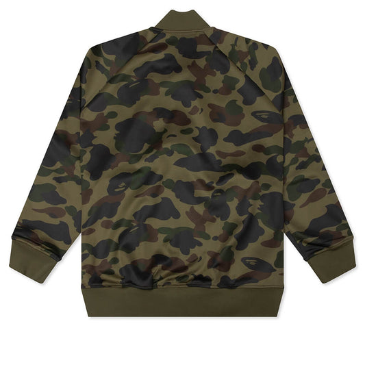 1st Camo Relaxed Fit Track Jacket - Green