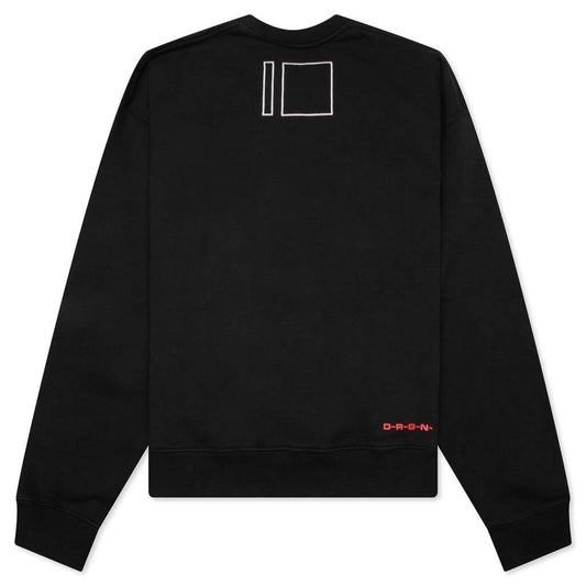 2 Finger Box Crew Oversize - Black