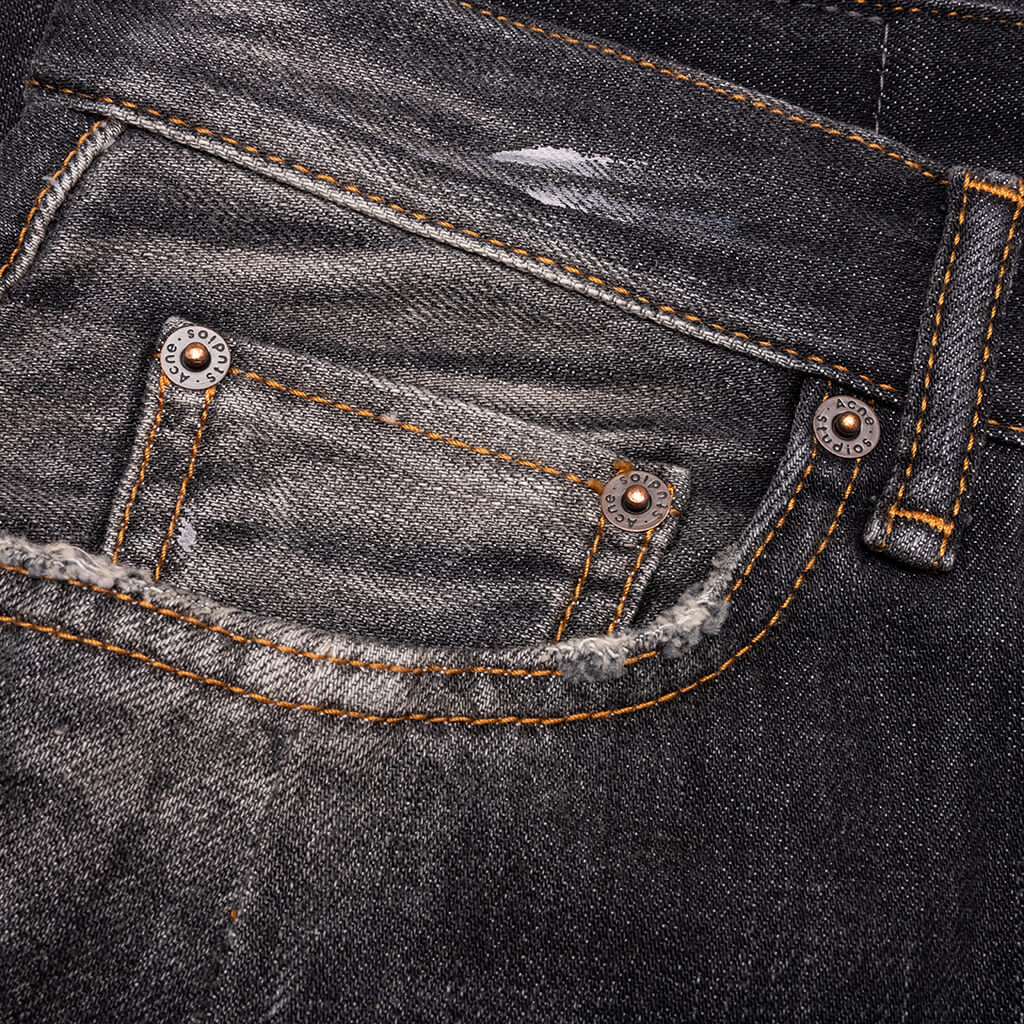 2006M Black Trafalgar Loose Fit Jeans - Black