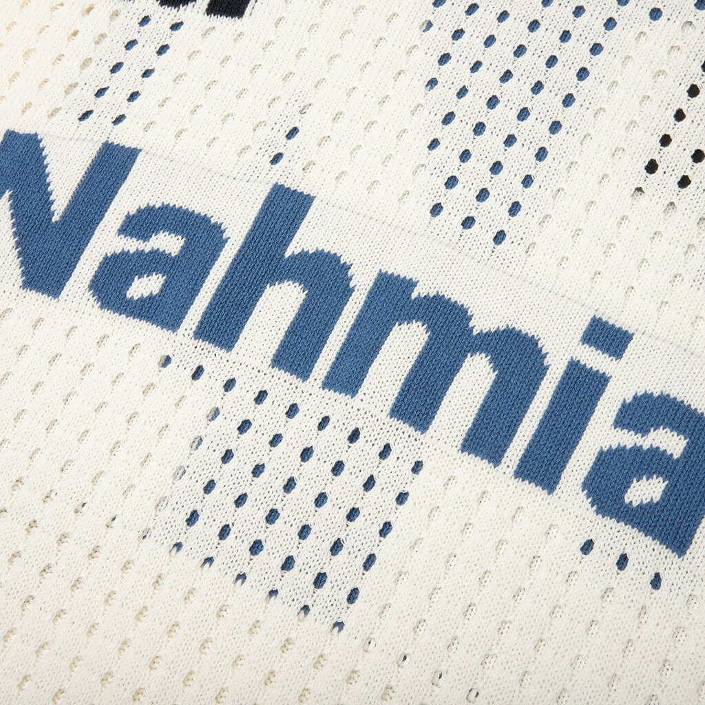 24 Cotton Knit Soccer Jersey - Egg White