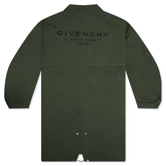 3 Avenue George V Parka - Khaki