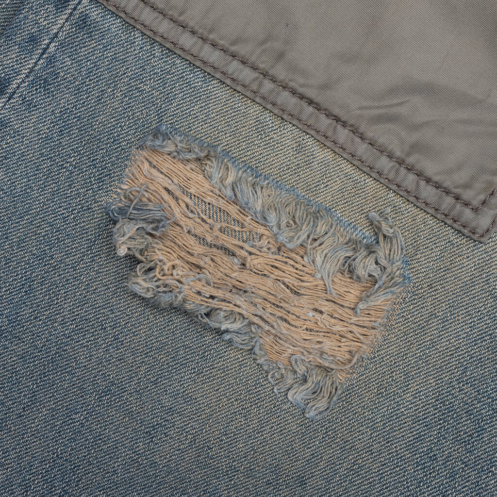 2010 Regular Fit Jeans - Mid Blue/Light Grey