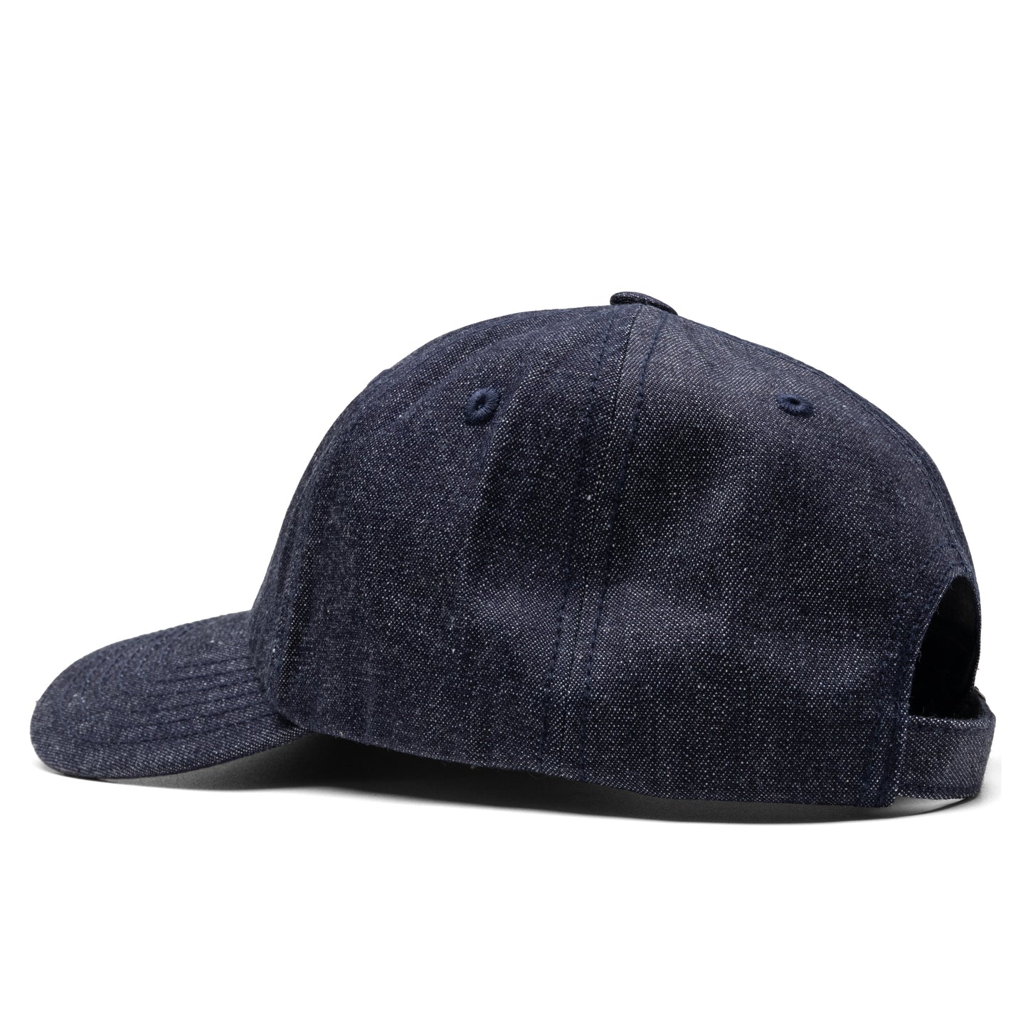 6 Panel Denim Cap - Indigo