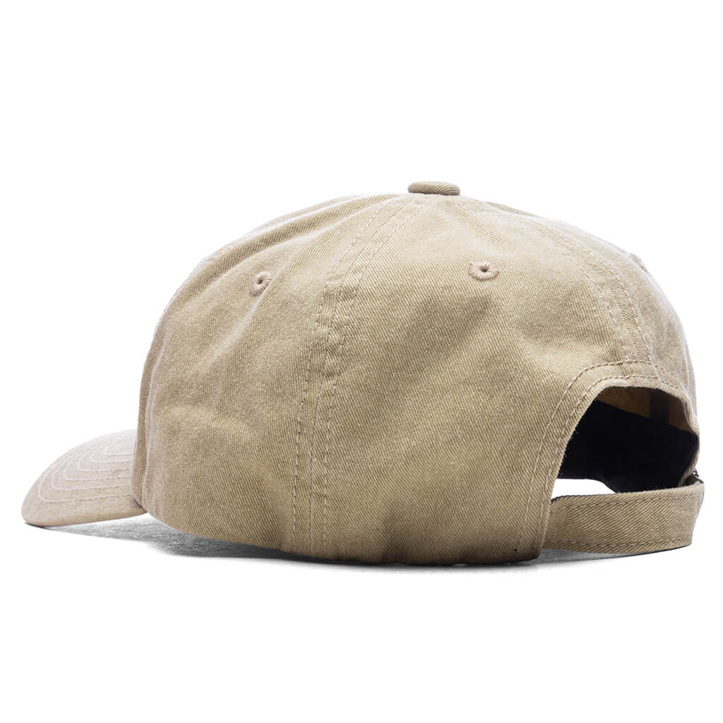 6 Panel Twill Cap #1 - Beige