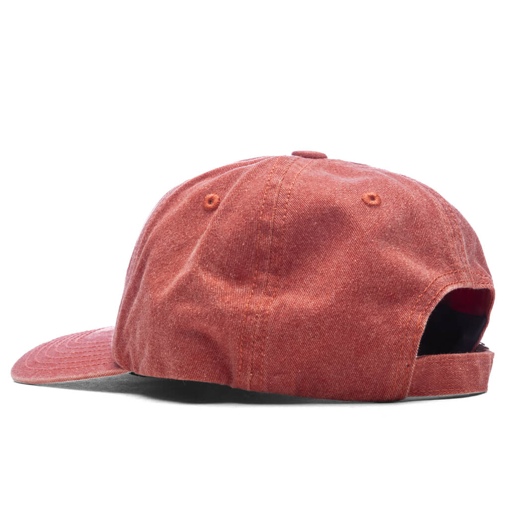 6 Panel Twill Cap #1 - Orange