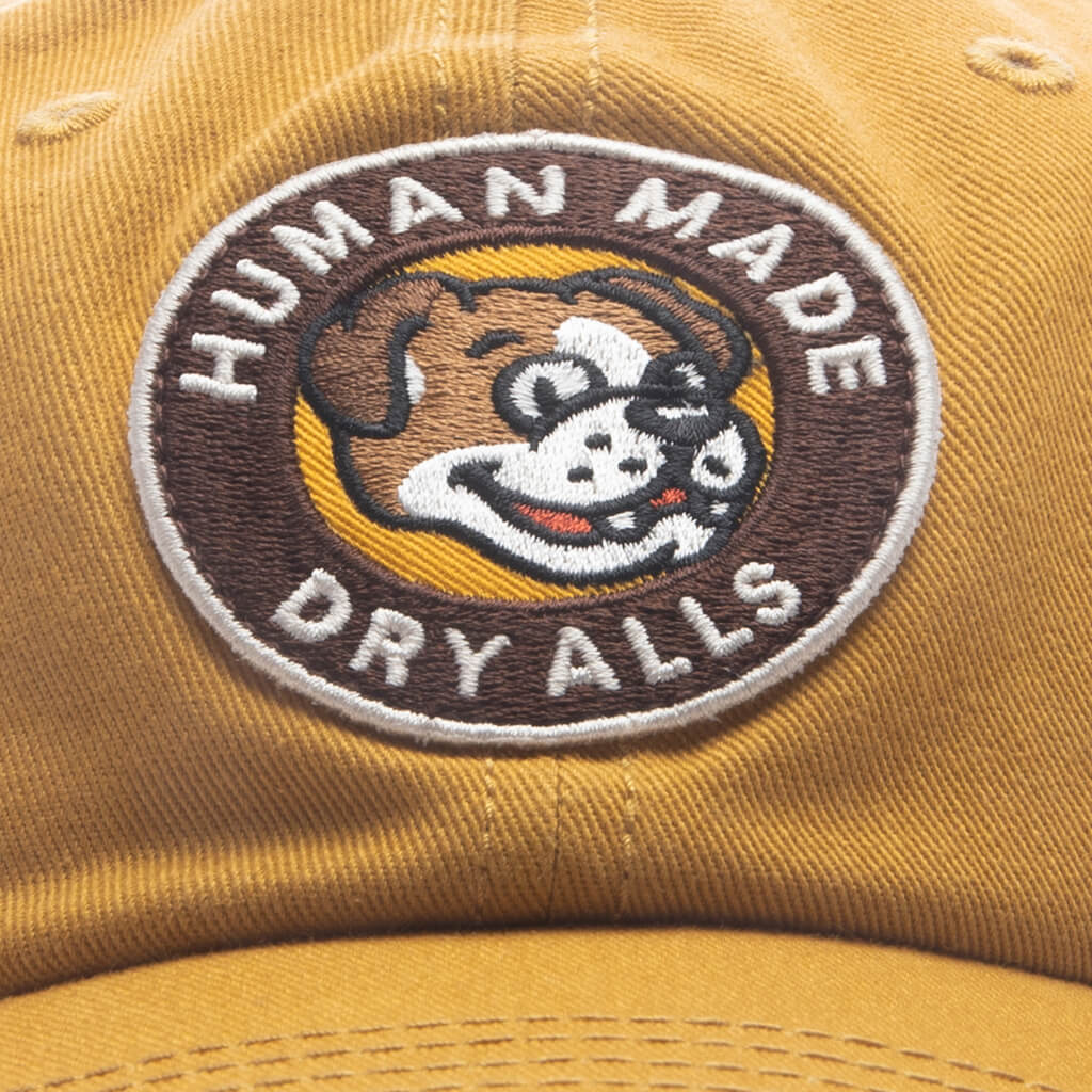 6 Panel Twill Cap #19 - Yellow