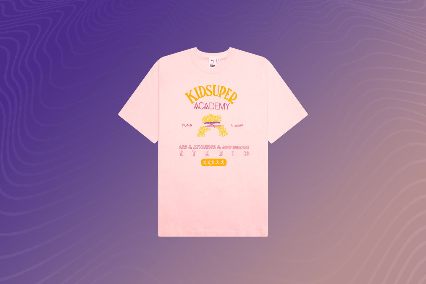 Puma x KidSuper Graphic Tee - Pink