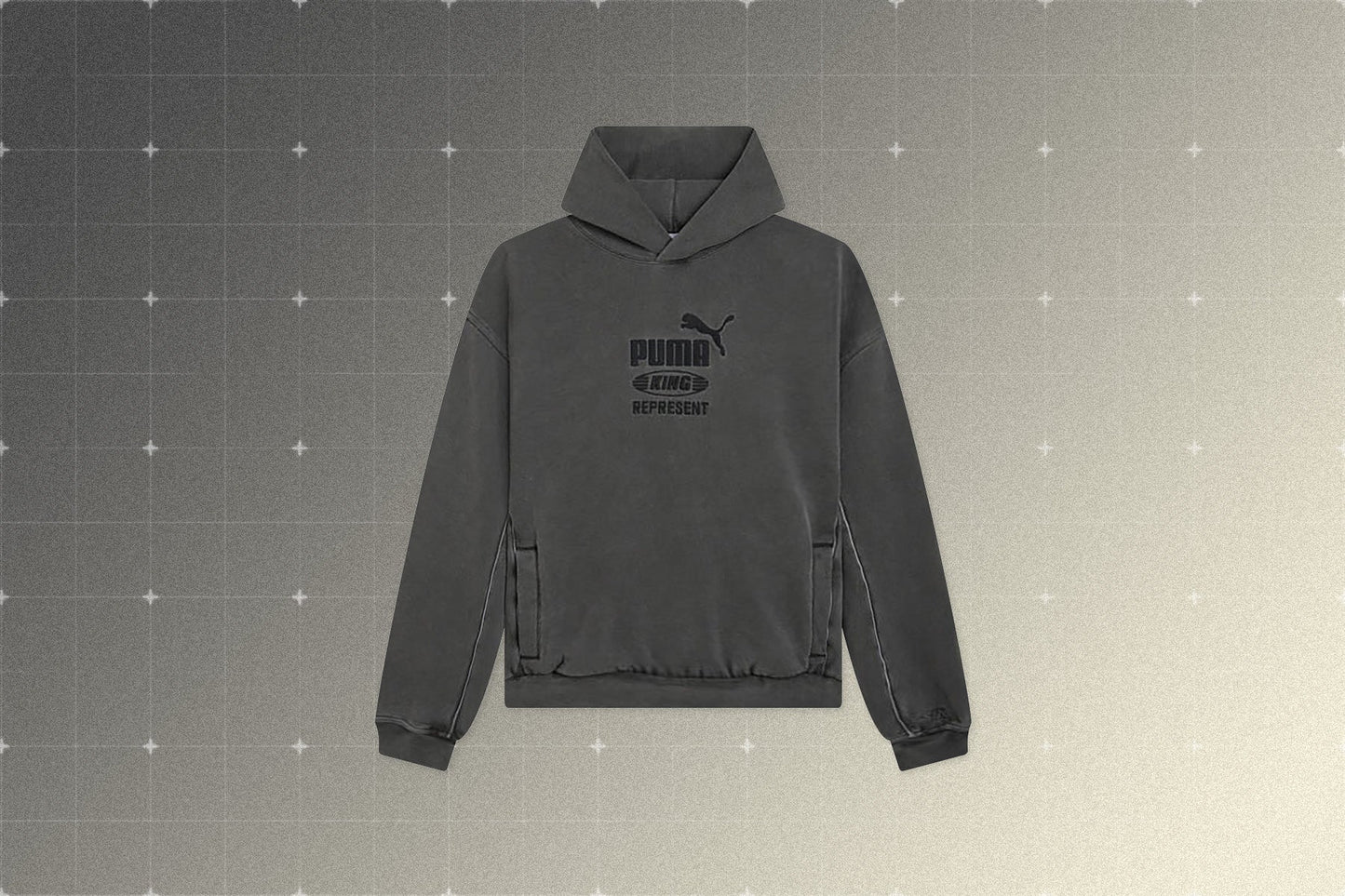 Puma x Represent Graphic Hoodie - Flat Dark Gray