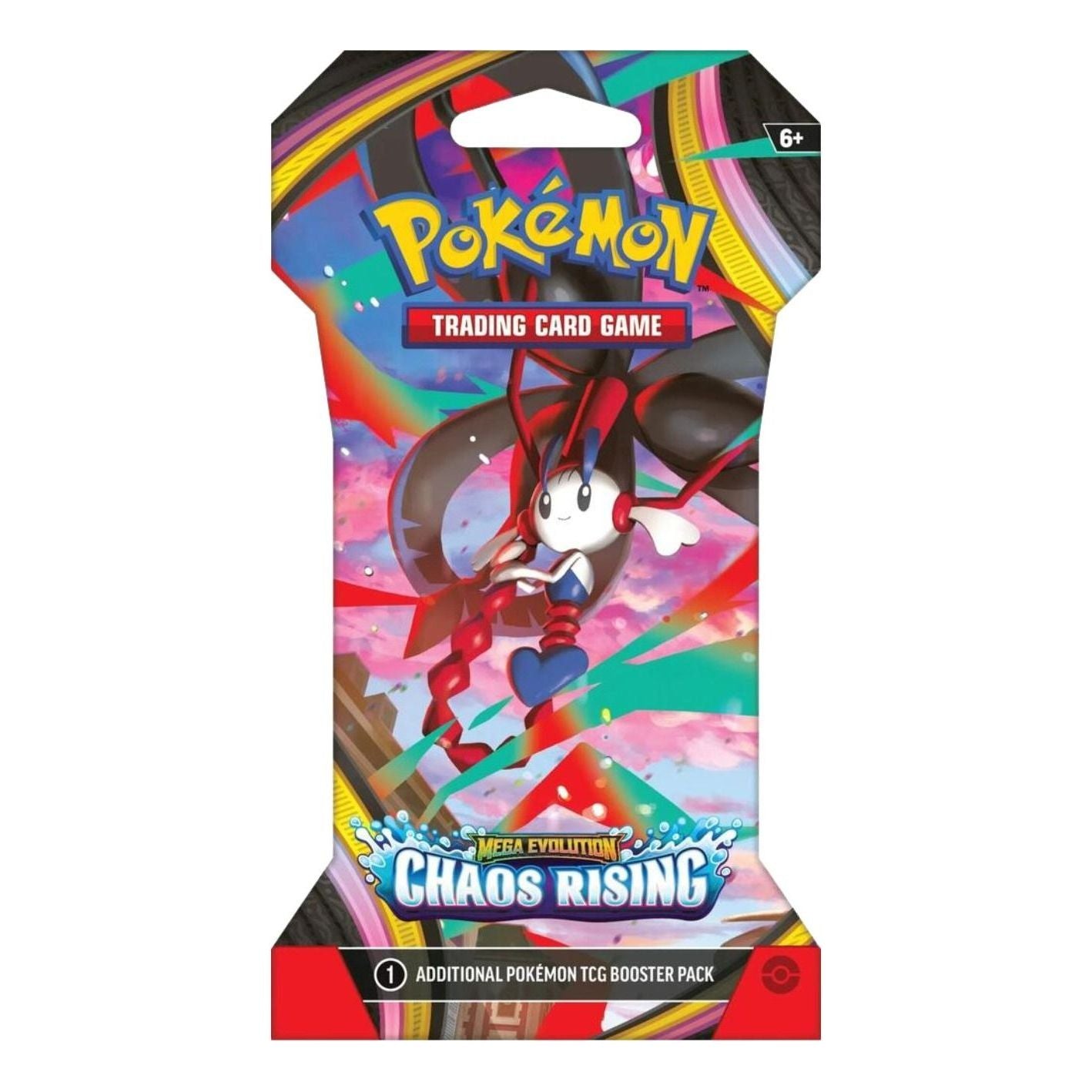 Pokemon Card Eng. 2026 Pokemon ME04: Mega Evolution Chaos Rising Sleeved Booster Pack 10-10404-102