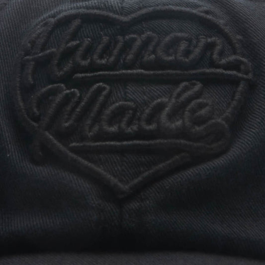 6 Panel Twill Cap #21 - Black