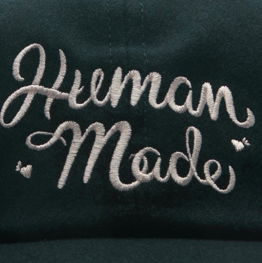 6 Panel Wool Cap - Green