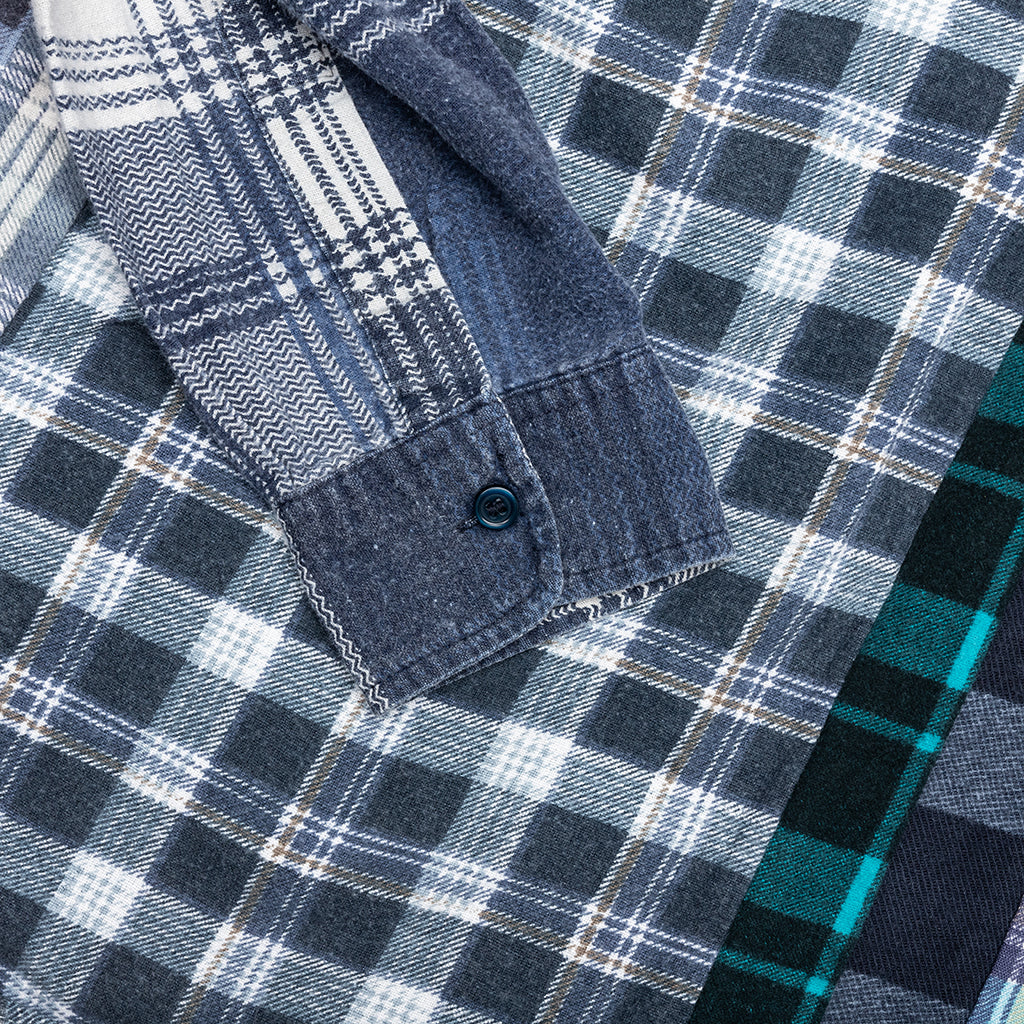 7 Cuts Flannel Shirt - Assorted