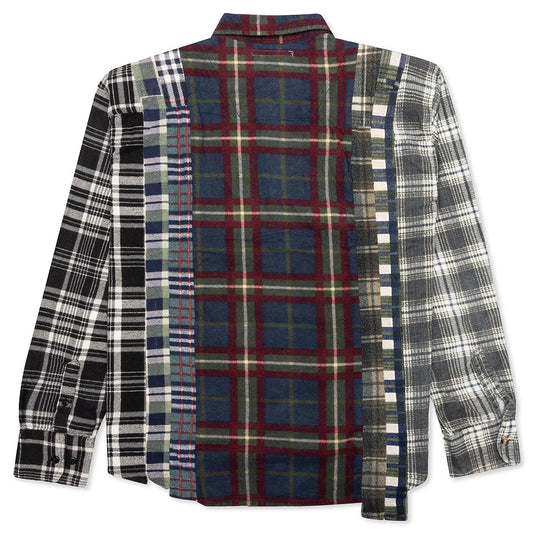 7 Cuts Flannel Shirt - Assorted