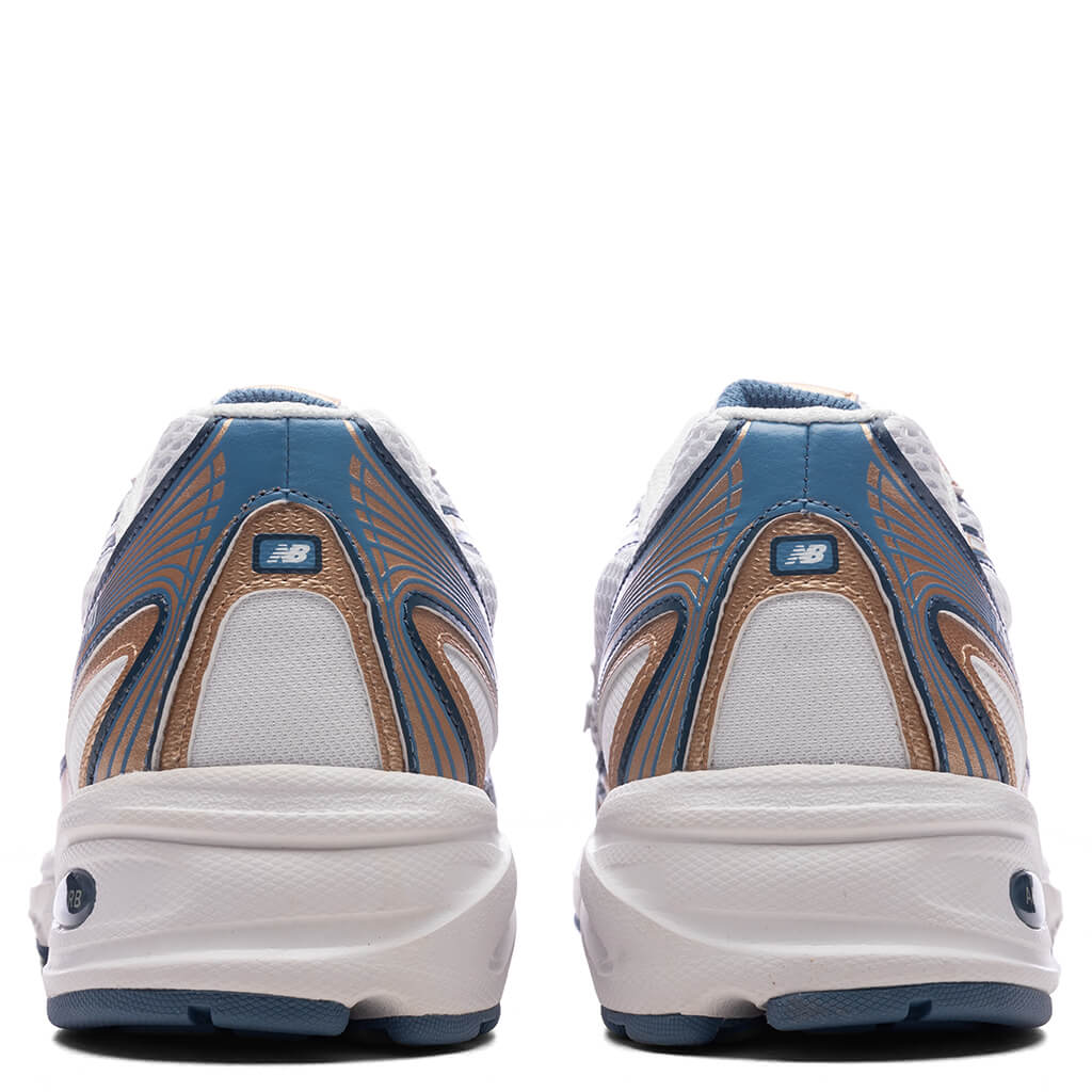 740 - Heron Blue/Vintage Indigo/Gold Metallic/Sea Salt