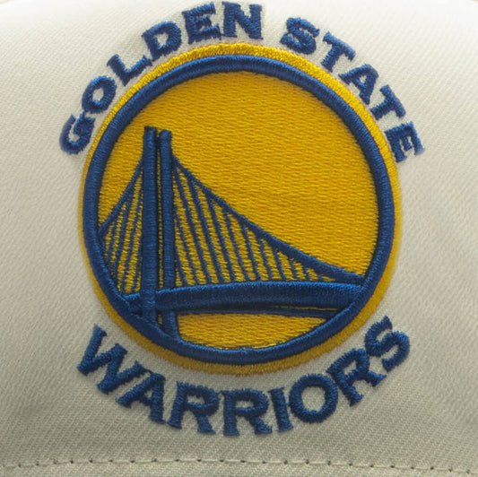 FEATURE x New Era 9FIFTY A-Frame Curve Hardwood Classics - Golden State Warriors