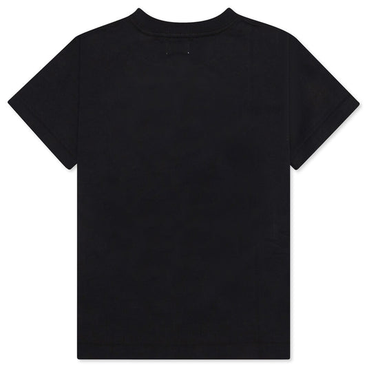 Kids Colors Shark Tee - Black