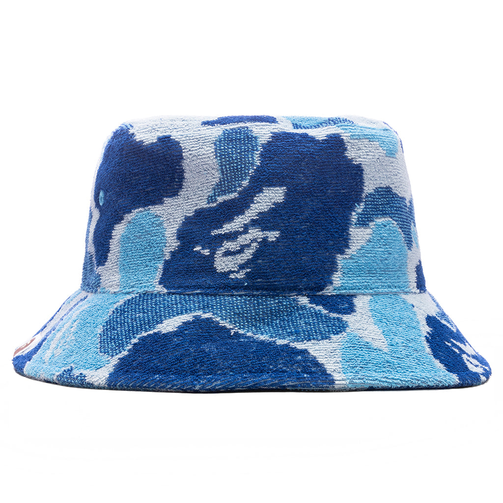 ABC Camo Pile Jacquard Bucket Hat - Blue