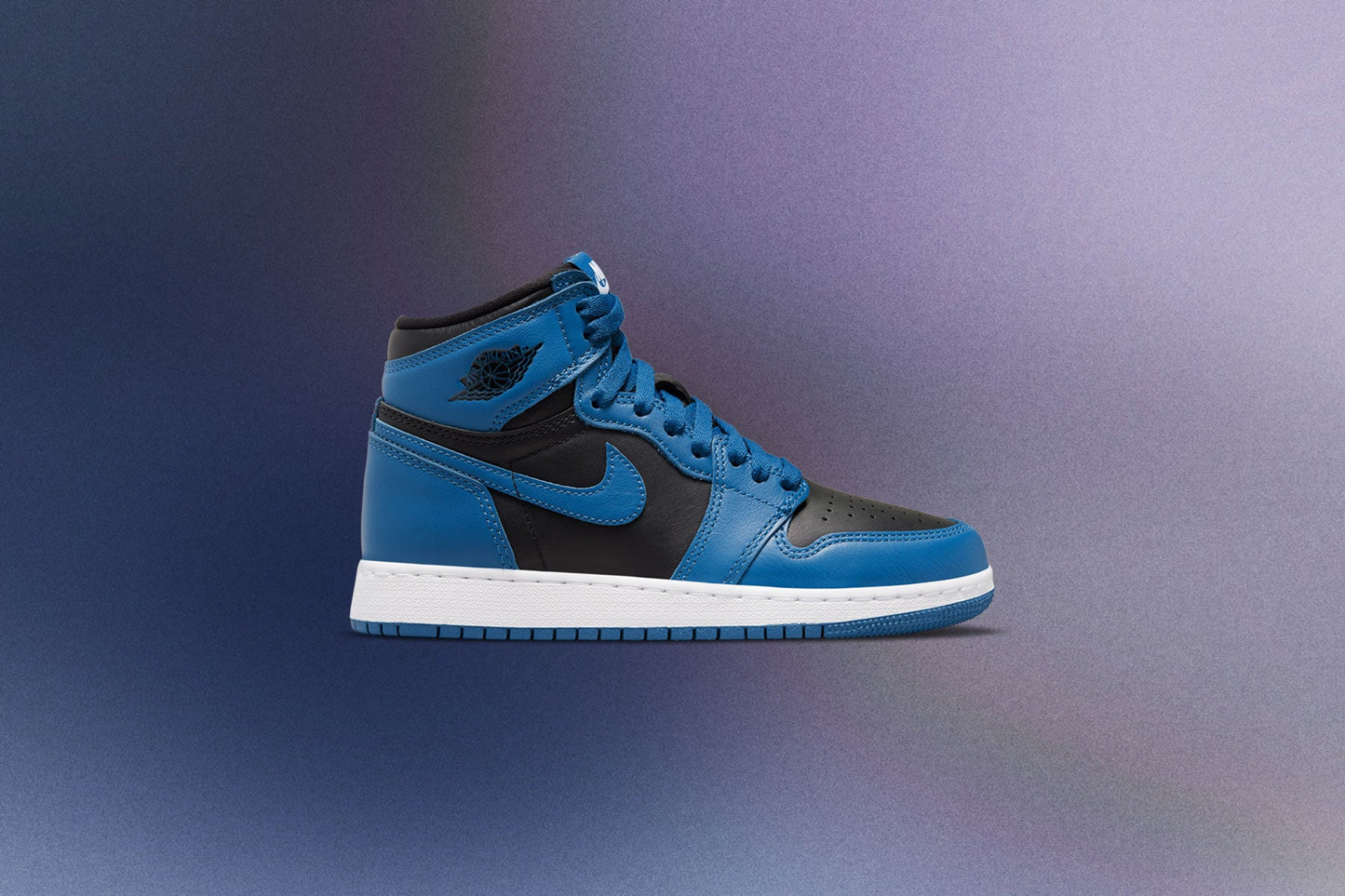 Air Jordan 1 Retro High OG (GS) "Marina Blue" - Dark Marina Blue/Black
