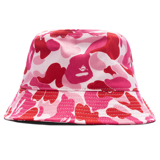Abc Camo Logo Bucket Hat - Pink