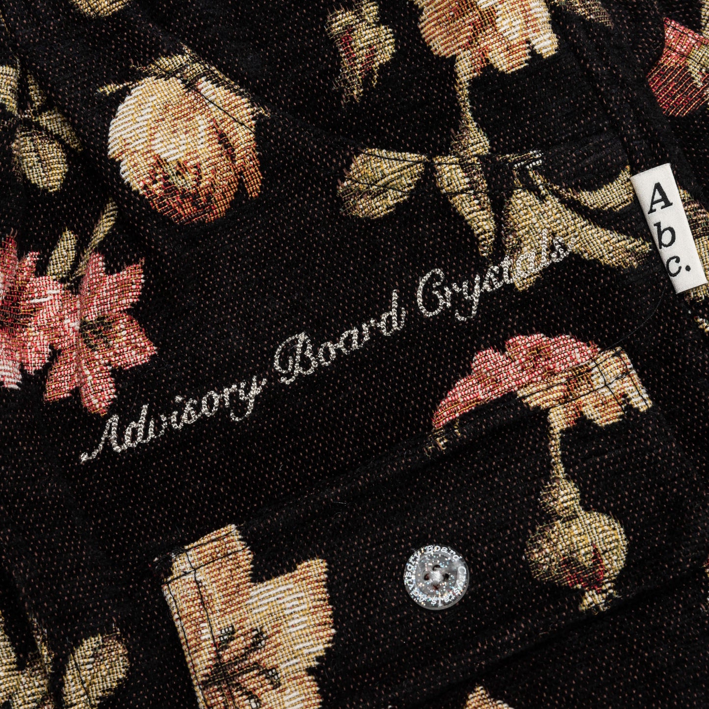 Abc. Floral Jacquard Waterproof Shorts - Black