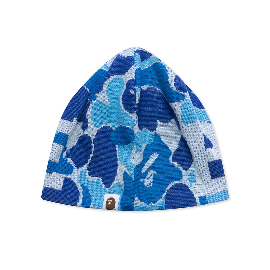 ABC Camo Knit Cap - Blue