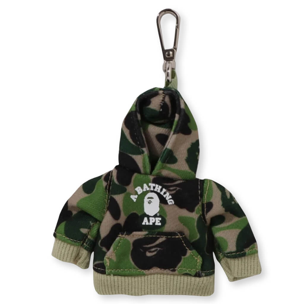 ABC Camo Pullover Hoodie Key Chain - Green