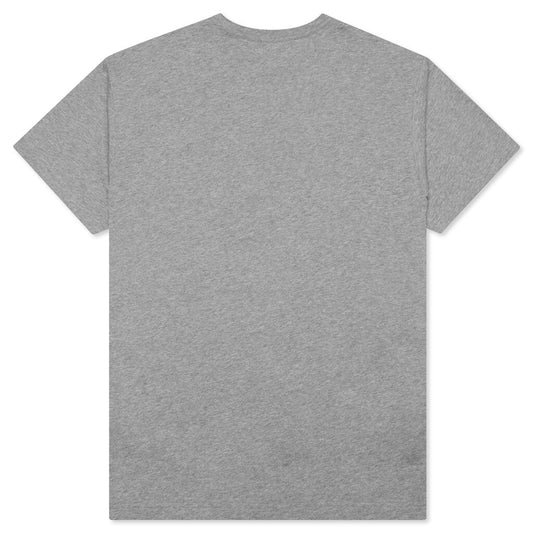 Nash Face Crewneck T-Shirt - Light Grey Melange