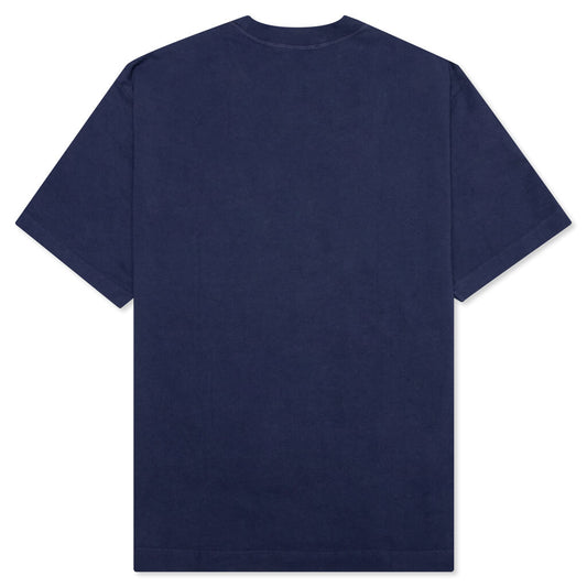 Printed T-Shirt - Indigo Blue