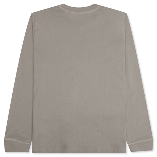Logo L/S T-Shirt - Oyster Grey