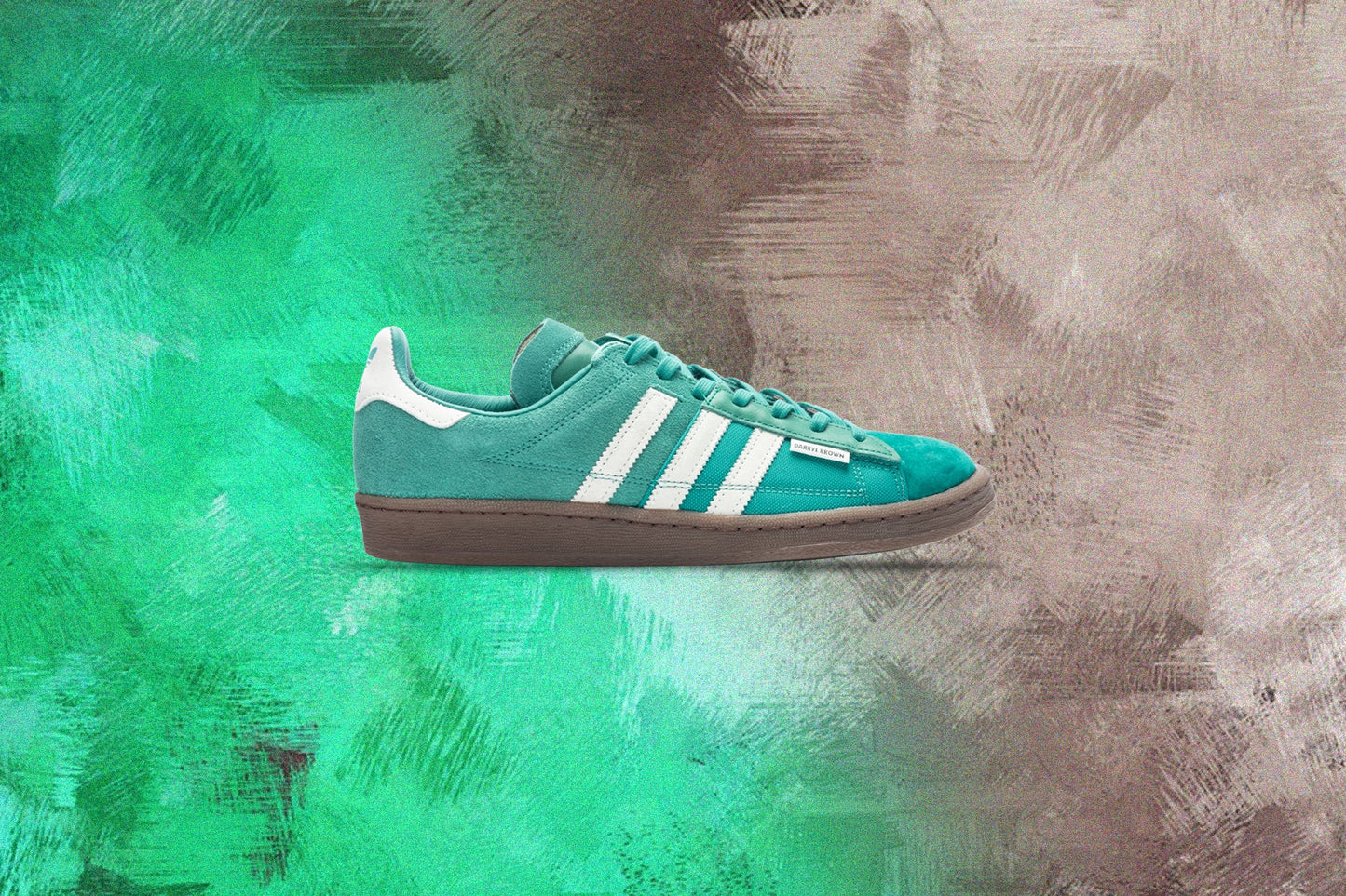 adidas Originals x Darryl Brown Campus 80 - Active Green/Off White/Gum