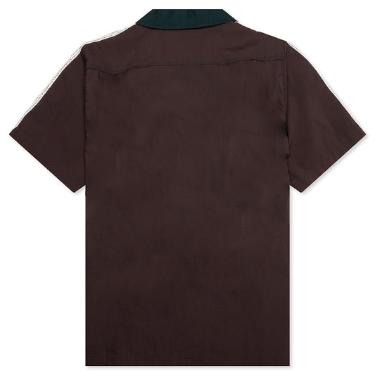 adidas Originals x CLOT Bowling Shirt by Edison Chen - Dark Brown