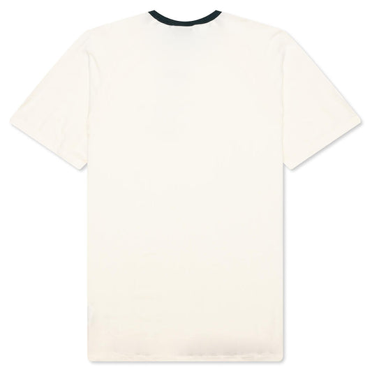 adidas Originals x CLOT Rib Tee by Edison Chen - Cream White/Green Night
