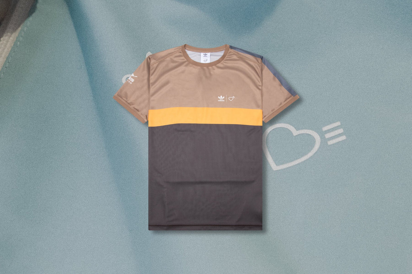adidas Originals x Human Made Graphic Tee - Cardboard