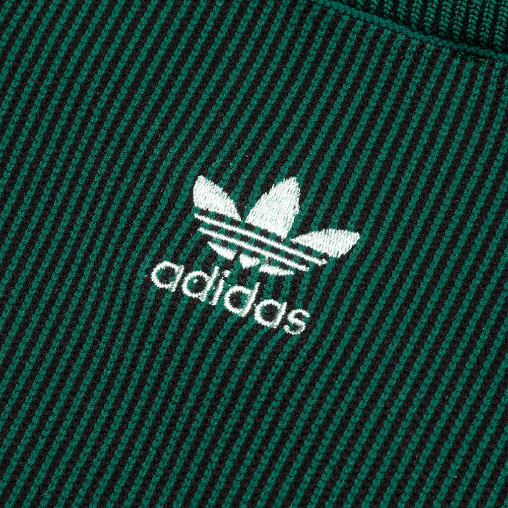 adidas Originals x Ivy Park Knitted Logo Dress - Dark Green/Green Tint