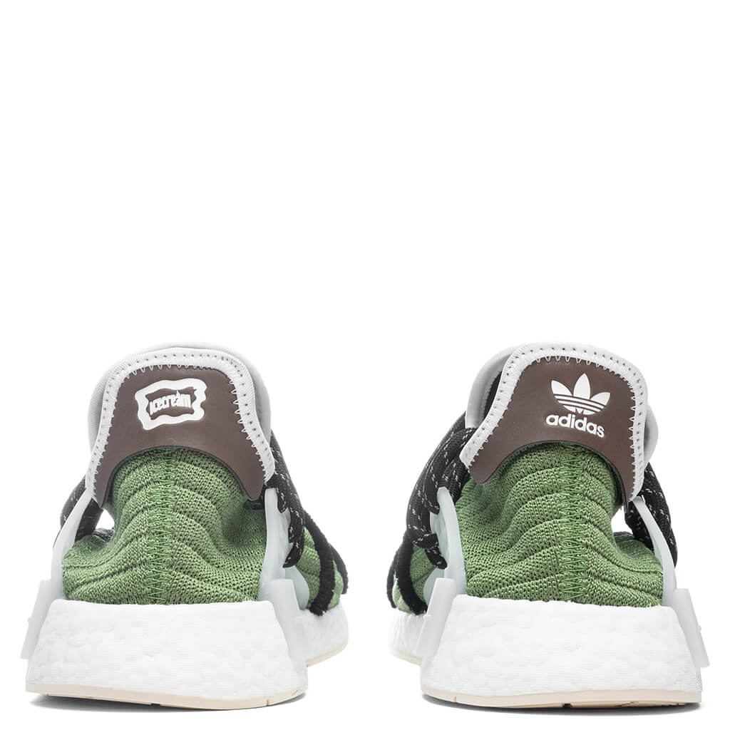 adidas Originals x Pharrell Williams x Hu NMD - Customized/Core White/Brown