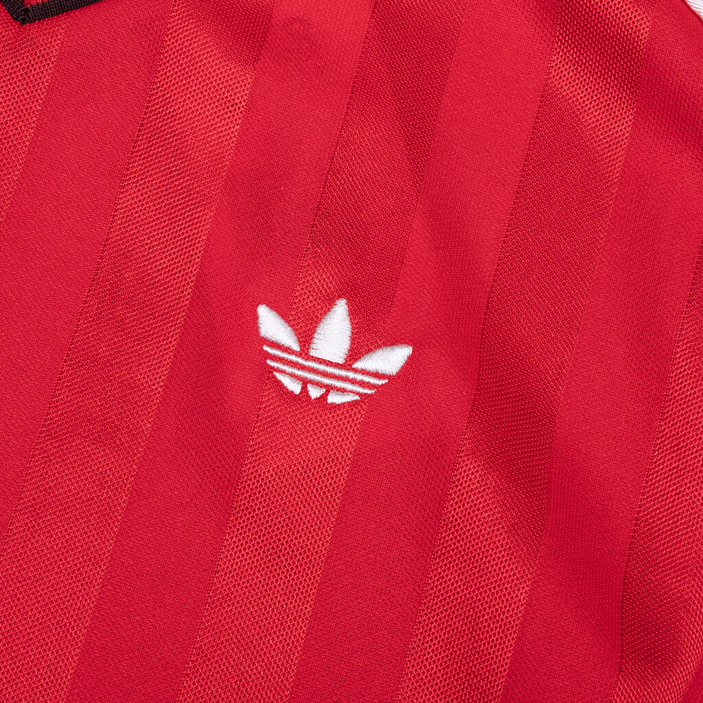 adidas Originals x Wales Bonner Football Tee - Better Scarlet
